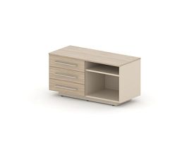 АККОРД/ACCORD RACR006 Тумба опорная 1078х470х565 Сосна Аланд/Кашемир - Фото предпросмотра