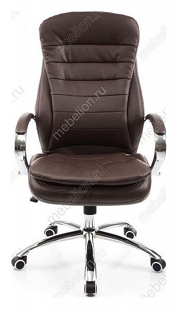 Кресло компьютерное Tomar, коричневое - Вид 2