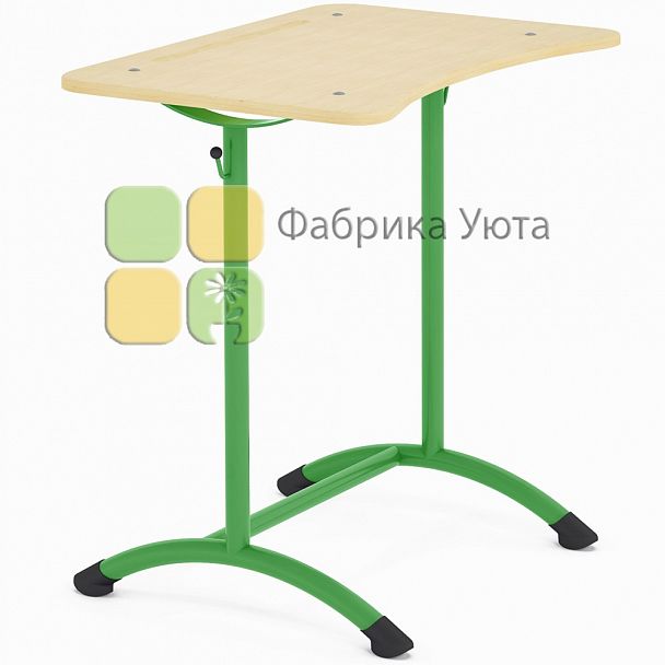 Парта одноместная ЭКСТРА (Р) цвет., рег. (4-6 гр) - Вид 3