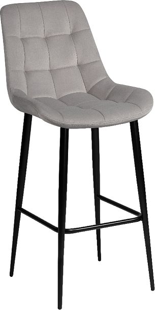 Комплект барных поворотных стульев Эйден, Confetti silver/черный, 2 шт. - Вид 4