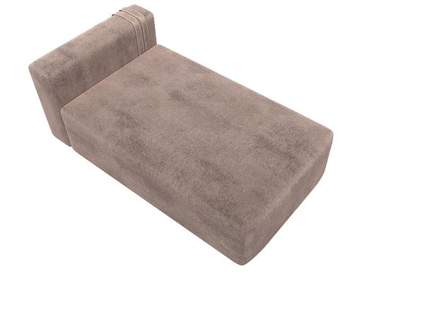 Модуль канапе Лига-060 НПБ Велюр бежевый - Вид 8