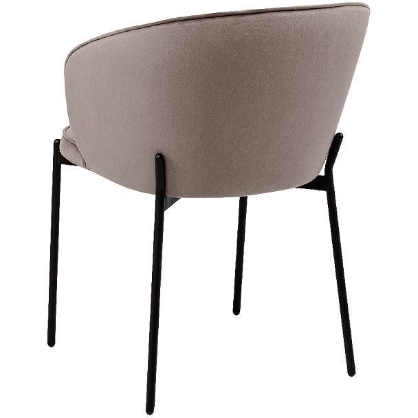 Комплект кухонных стульев Миэль мокко велюр/черный, 3 шт. - Вид 5