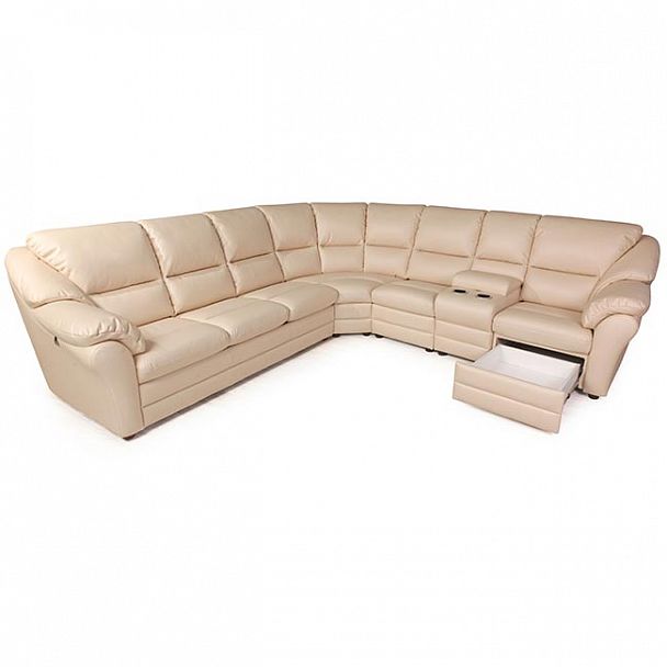 Угловой диван "Сан-Ремо" с баром - Вид 8