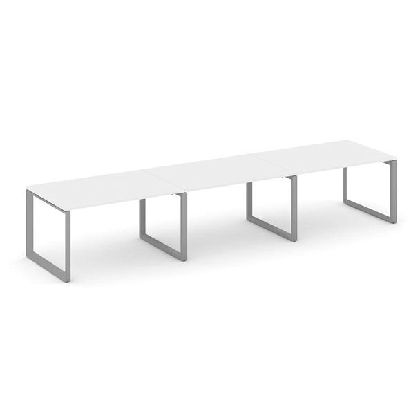Style Project Next Стол переговорный SN-59O.SPRG-021.3 Белый/Металл Серый 2940*980*750 - Вид 1