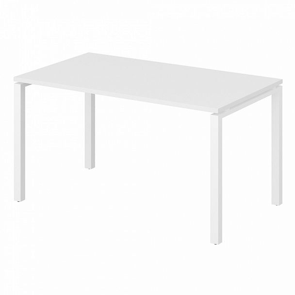 Стол рабочий "Тандем-А" ПК-ТНА-СТ140Х79/АЖ-В2-1051 белый - Вид 1