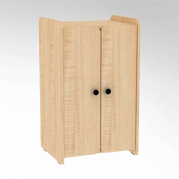 КУКОЛЬНАЯ ИГРОВАЯ МЕБЕЛЬ ШКАФ КУКОЛЬНЫЙ (БУК) - Вид 1