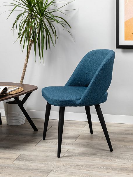 Стул Lars БлюАрт/Чёрный - Вид 11