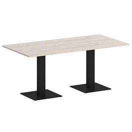 Оникс Директ Стол прямоугольный O.SPRG-4 Денвер Светлый/Металл Черный 1800*900*750 - Фото предпросмотра