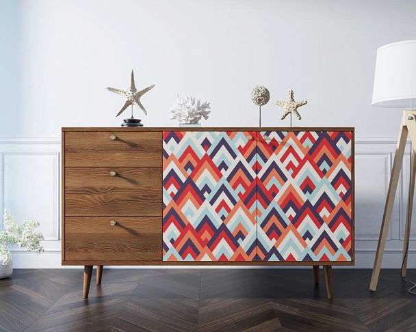 Комод Berber с двумя дверками и ящиками 2 принт арт BB05/Print_02 - Вид 4