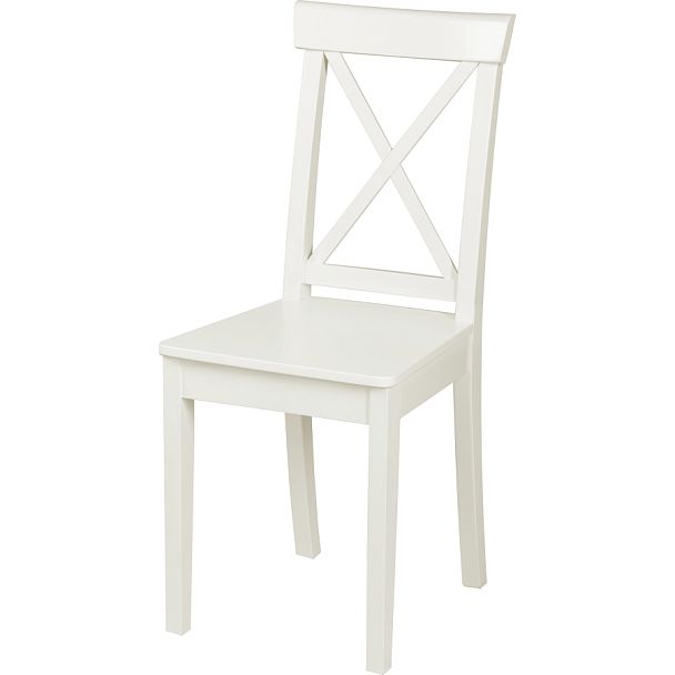 Стул деревянный с жестким сиденьем Бергольф Слоновая кость - Вид 1