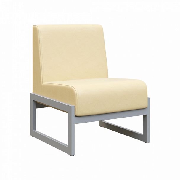 Диван одноместный "MODULE" MD.D1 Серый+бежевый - Вид 1