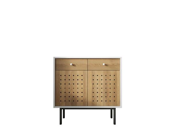 Комод с двумя ящиками и дверками KOTO арт KT12 - Вид 1