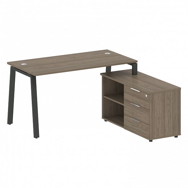 Рабочая станция "Metal System" БА.РС-СТС-2.3 вяз/антрацит - Вид 1