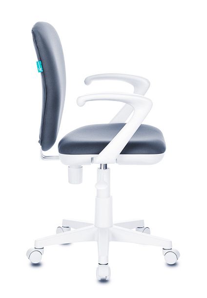 Кресло детское Бюрократ KD-W10AXSN серый 26-25 крестов. пластик пластик белый - Вид 2