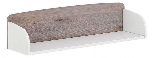 Полка навесная Бартоло ПОД Белый/Нельсон - Вид 1