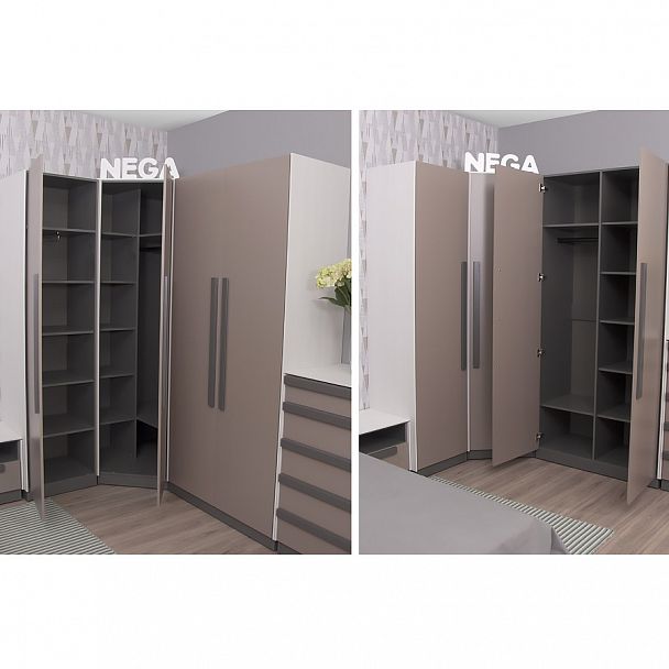 Шкаф 3-х створчатый Ш3 "Нега" - Вид 4