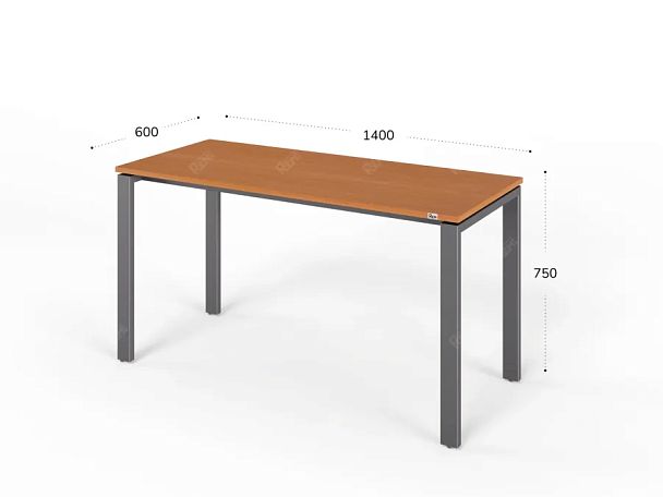 ЛАЙТ / LIGHT RLG015-14x6 Прямоугольный стол 140x60x75 Вишня - Вид 2