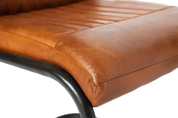 Стул Secret de Maison Авиатор/Aviator (мод. M-2092), металл/кожа буйвола, коричневый - Вид 5