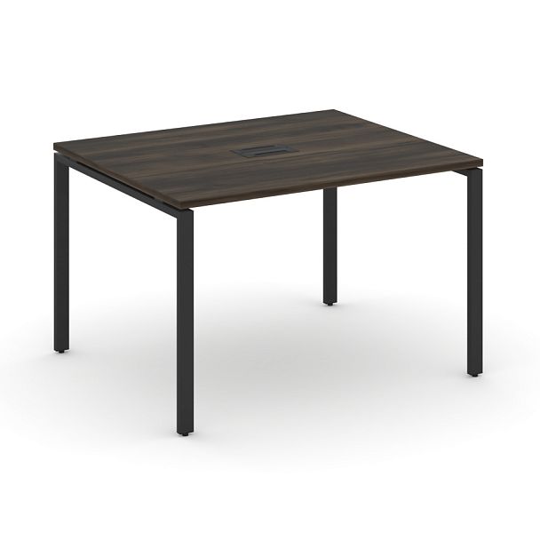 Concept Стол переговорный (1 столешница) CN.PRG-012 Дуб Мали/Металл Черный 1180*980*750 - Вид 1