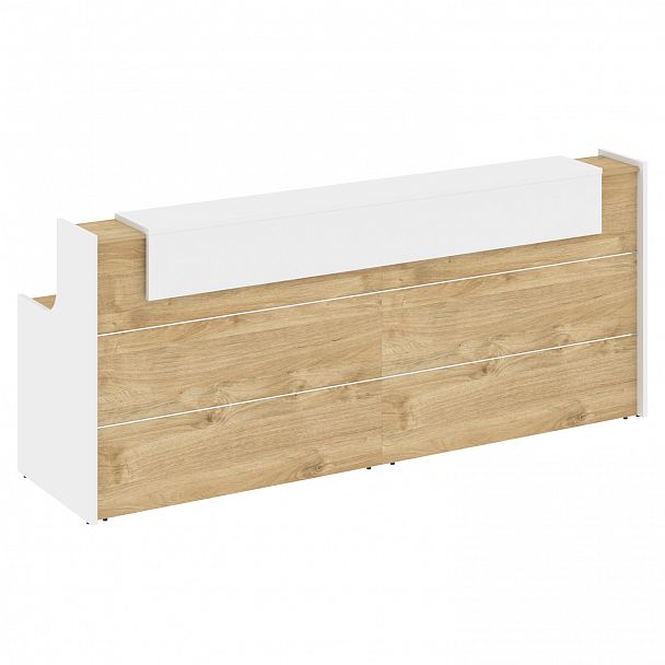 Ресепшн "Onix" O.R-K-7 тиквуд светлый/белый - Вид 2