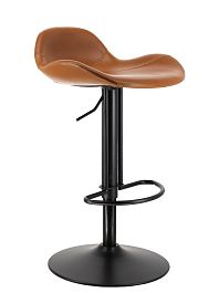 Барный стул Everprof Glory (Глори) Экокожа Коричневый - Фото предпросмотра