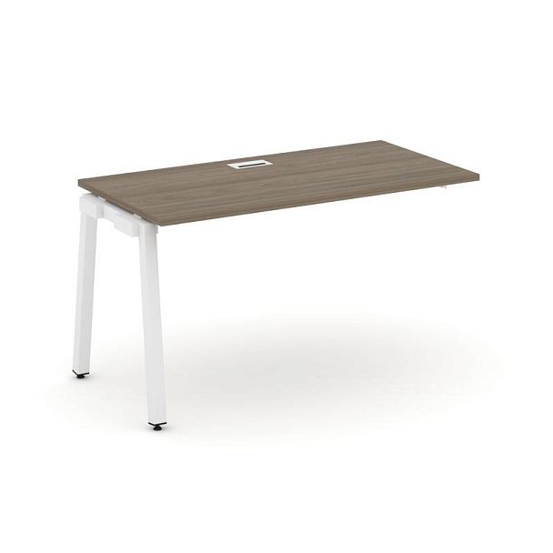 Style Project Проходной наб. элем. SN-5A.ONRS-002 Вяз Благородный/Металл Белый 1180*600*750 - Вид 1