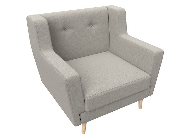 Кресло Брайтон Рогожка бежевый - Вид 5