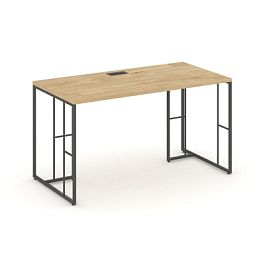 Rift Стол письменный RF.SP-002 Тиквуд Светлый/Металл Антрацит 1180*600*750 - Фото предпросмотра