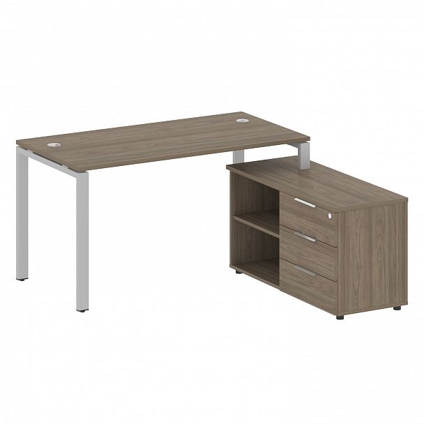 Рабочая станция "Metal System" БП.РС-СТС-2.3 вяз/серый - Вид 1