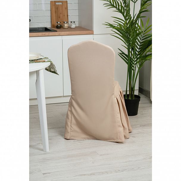 Чехол 57, габардин, бежевый - Вид 5