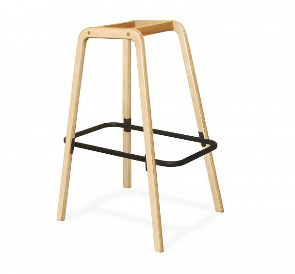 Стул барный Sheffilton SHT-ST38/S94 альпийский бирюз./прозрачный лак/черный - Вид 6