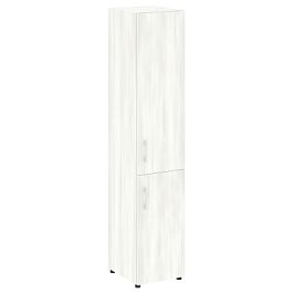 Yalta Шкаф узкий LT.SU-1.3 (R) Снежная патина 400*450*1987 - Фото предпросмотра