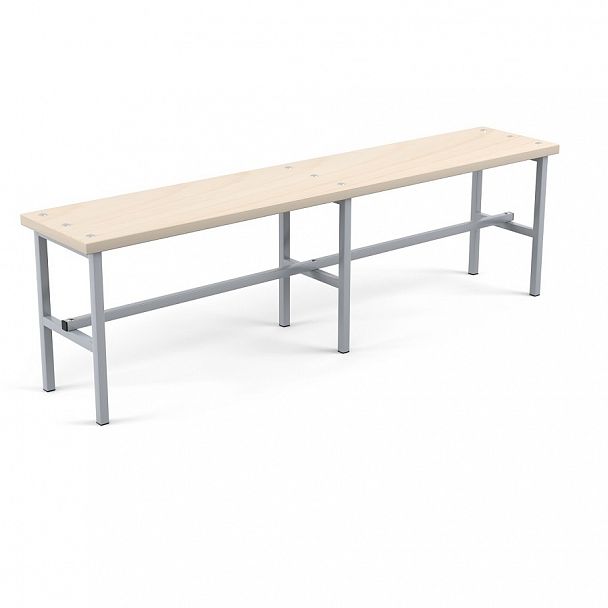 Скамейка с цельным сиденьем 1500 - Вид 1