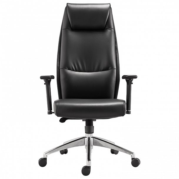 Кресло офисное BRABIX PREMIUM "Blues EX-751", синхромеханизм, алюминий, экокожа, черное, 532486 - Вид 6