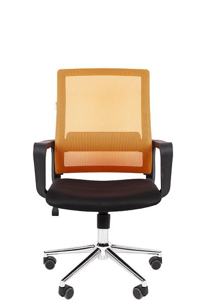 Офисное кресло Chairman 606 Россия TW оранжевый хром - Вид 2