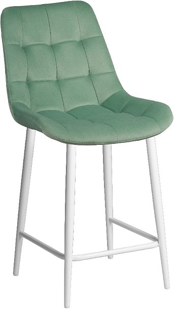 Комплект полубарных стульев Эйден, Confetti aquamarine/белый, 4 шт. - Вид 3