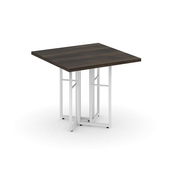 Rift Direct Стол журнальный RF.SJ-001 Дуб Мали/Металл Белый 680*680*580 - Вид 1