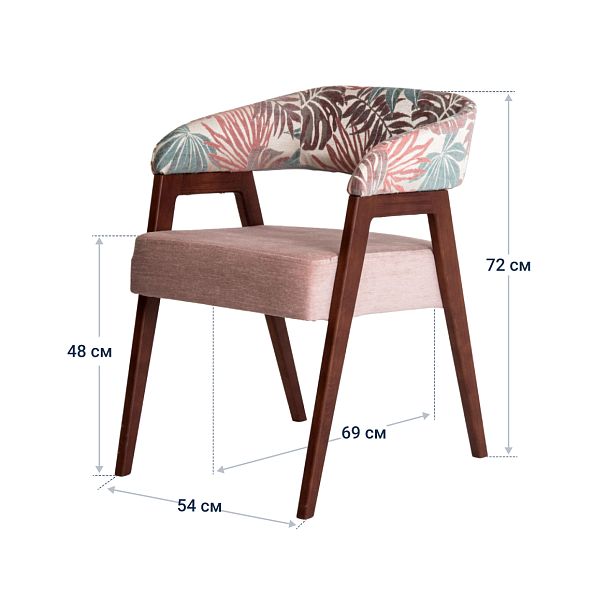 Стул Ricco, Art Vision Modena plain 4048, ножки бук - Вид 5