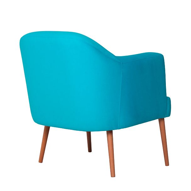 Кресло Тусон, велюр Velutto 44, ножки бук под лак - Вид 4