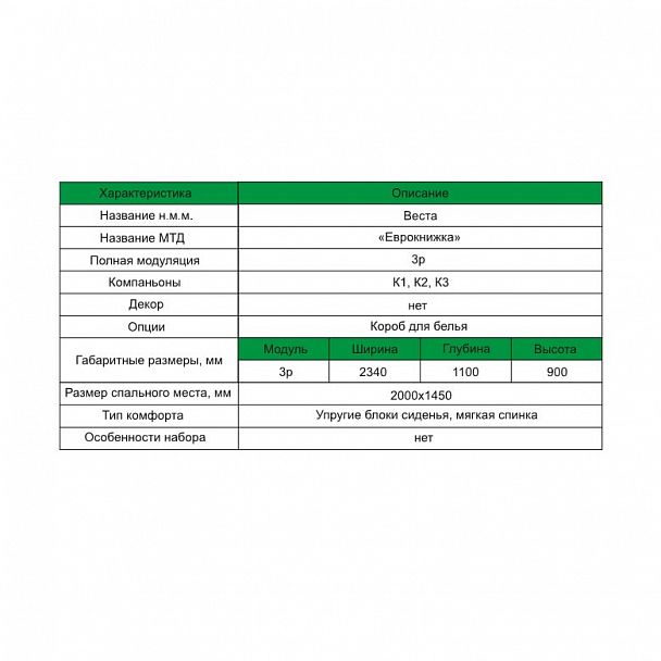 Диван "Веста" - Вид 6