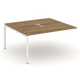 Concept Двойной наборный элемент рабочей станциии CN.DNRS-004 Сандал Янтарный/Металл Белый 1580*1480*750 - Фото предпросмотра