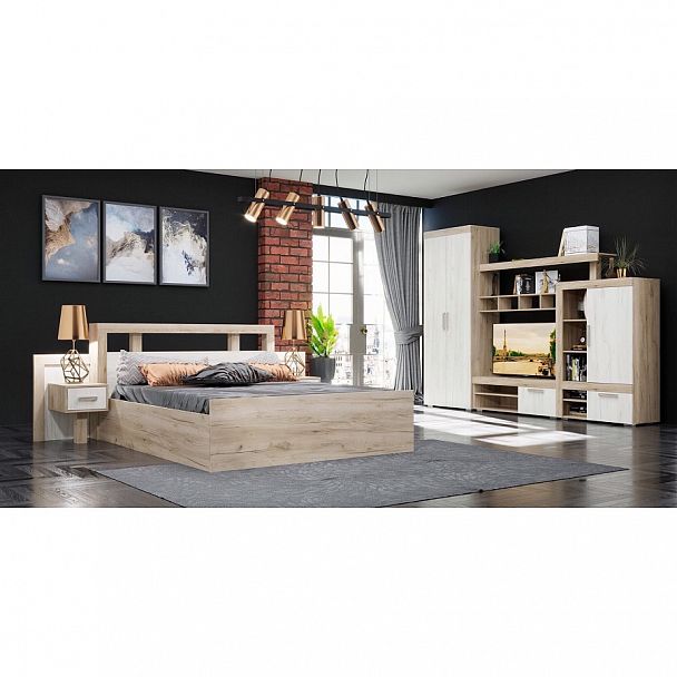 Шкаф комбинированный высокий "Ольга 19" - Вид 5