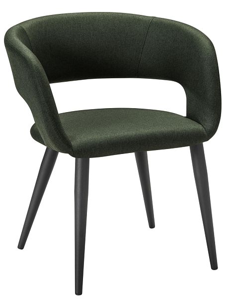 Кресло Hugs тёмно-зеленый/черный - Вид 1