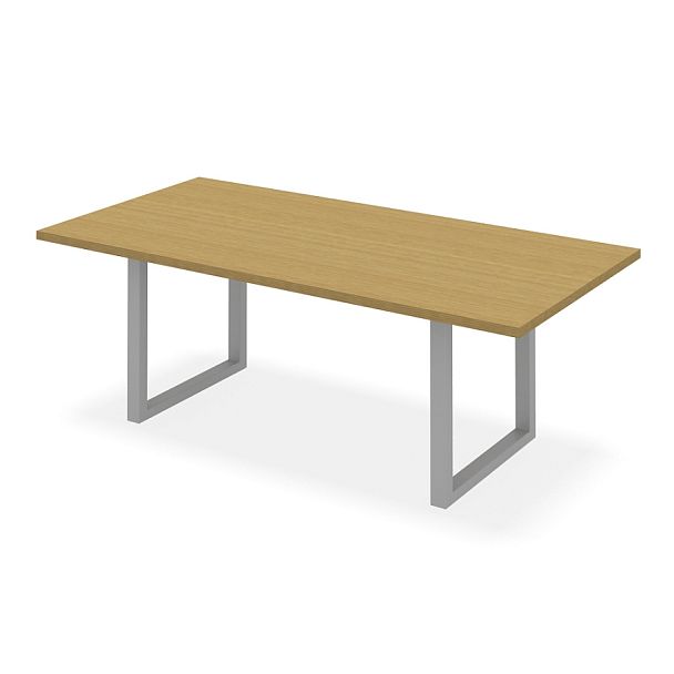 Стол переговорный "Атташе-М"  ПК-АТШМ-СТГ240Х120/ФР/1-В2-926 дуб скальный - Вид 1