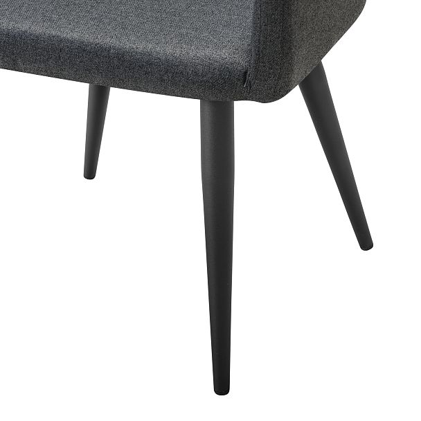 Кресло Oscar тёмно-серый/черный - Вид 5