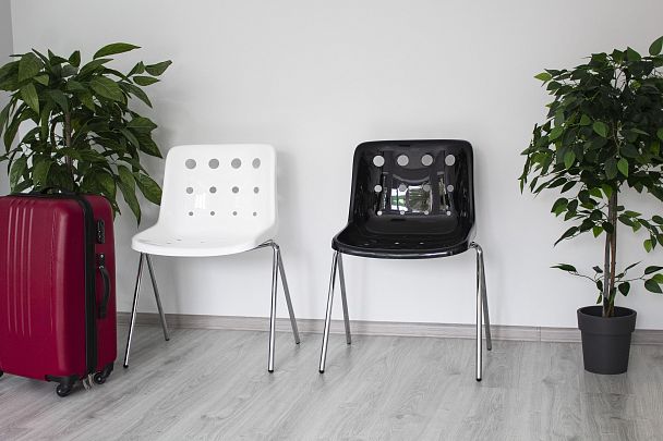 Стул Sheffilton SHT-ST56/S186-1 черный/черный муар - Вид 10