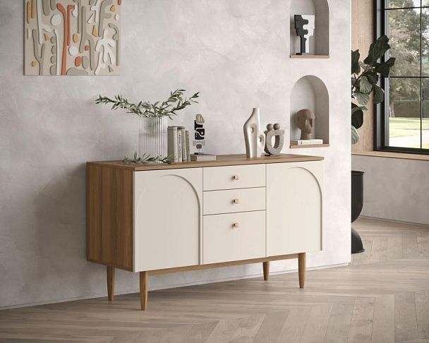 Комод с двумя дверками и ящиками Arka AR04 - Вид 3