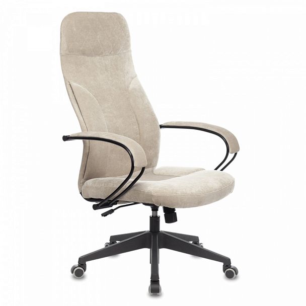 Кресло офисное CH-608, ткань, бежевое, 1614483 - Вид 1