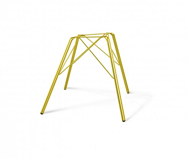 Стул Sheffilton SHT-ST31/S37 с подлокотниками бежевый/золото - Вид 5