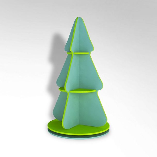 Стеллаж демонстрационный Елочка - Вид 1